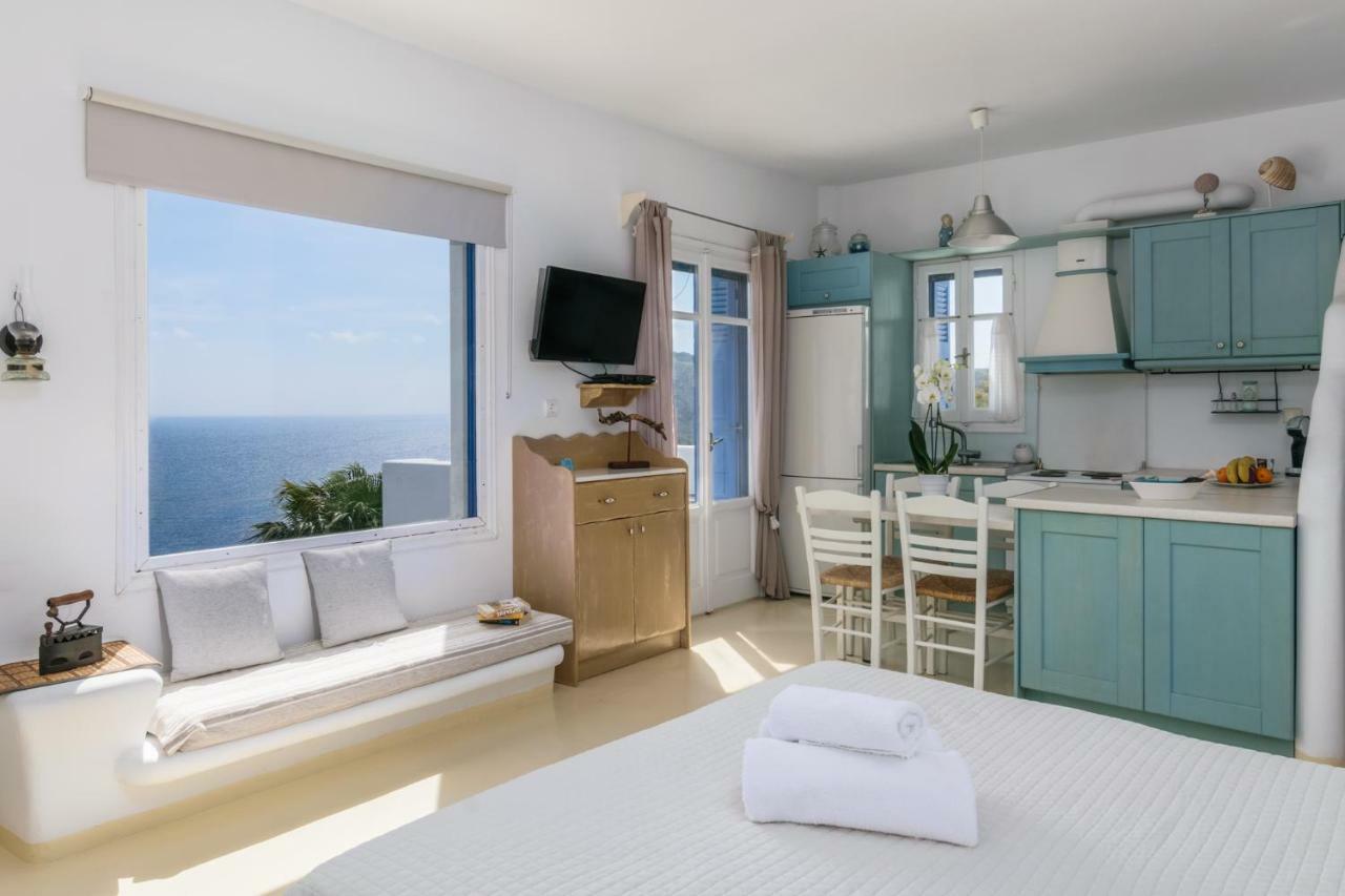 Heavenly Milos Suites Agia Kiriaki Beach  Dış mekan fotoğraf